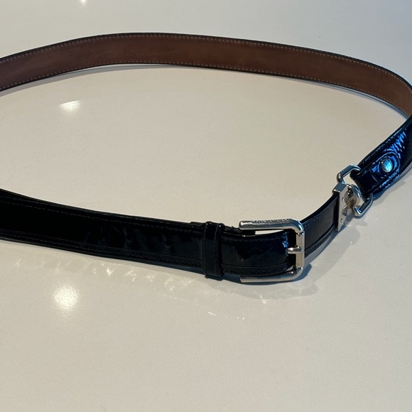 Dolce and Gabbana convertible patent leather  belt - Picture 2 of 7